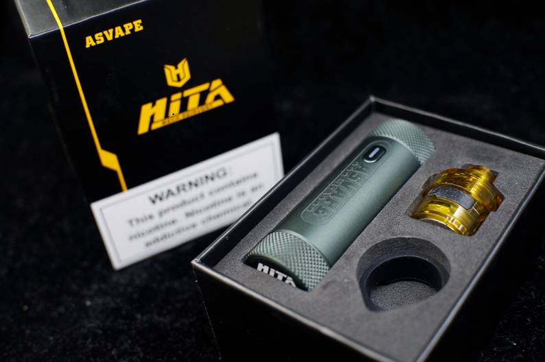 ASVAPE电子烟新品HITA套装评测！情怀与流行的碰撞！