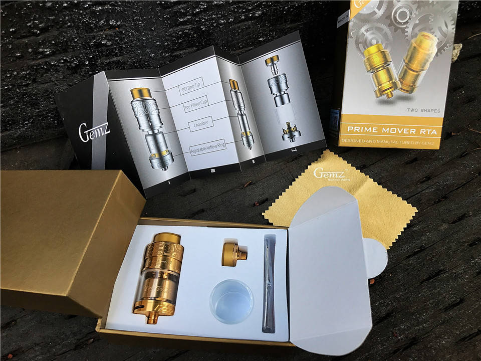 PRIME MOYER RTA（原动力RTA）电子烟雾化器使用感受