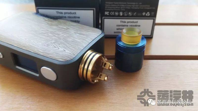 北极豚火焰RDA电子烟滴油雾化-Arctic Dolphin Blaze RDA