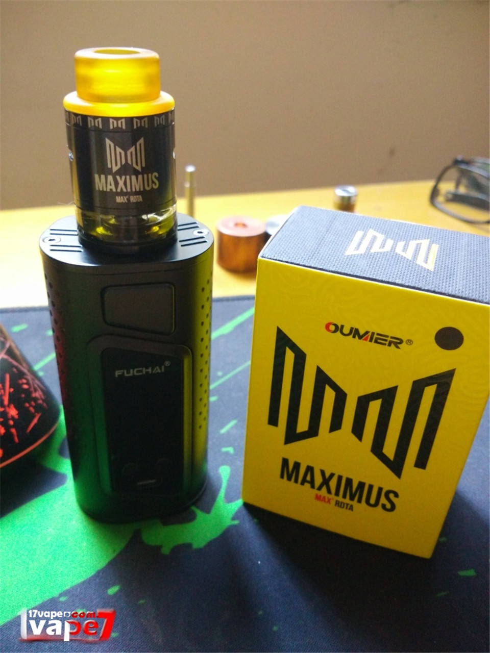 小黄蜂电子烟雾化器的弟兄-MAX’ RDTA