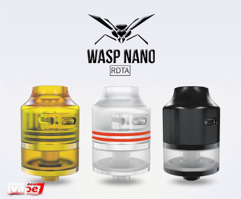 又见小黄蜂！-Oumier Wasp Nano小黄蜂RDTA电子烟雾化器介绍