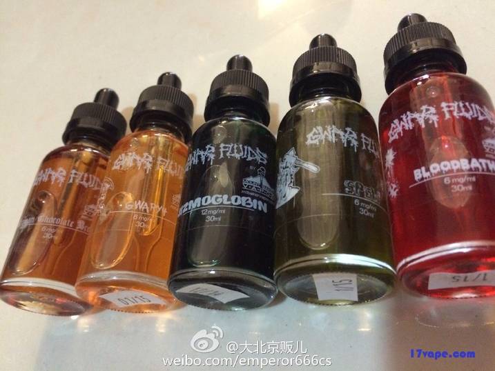 Vaper shark 德雷克 打火机油 贝克山特酿等烟油评测