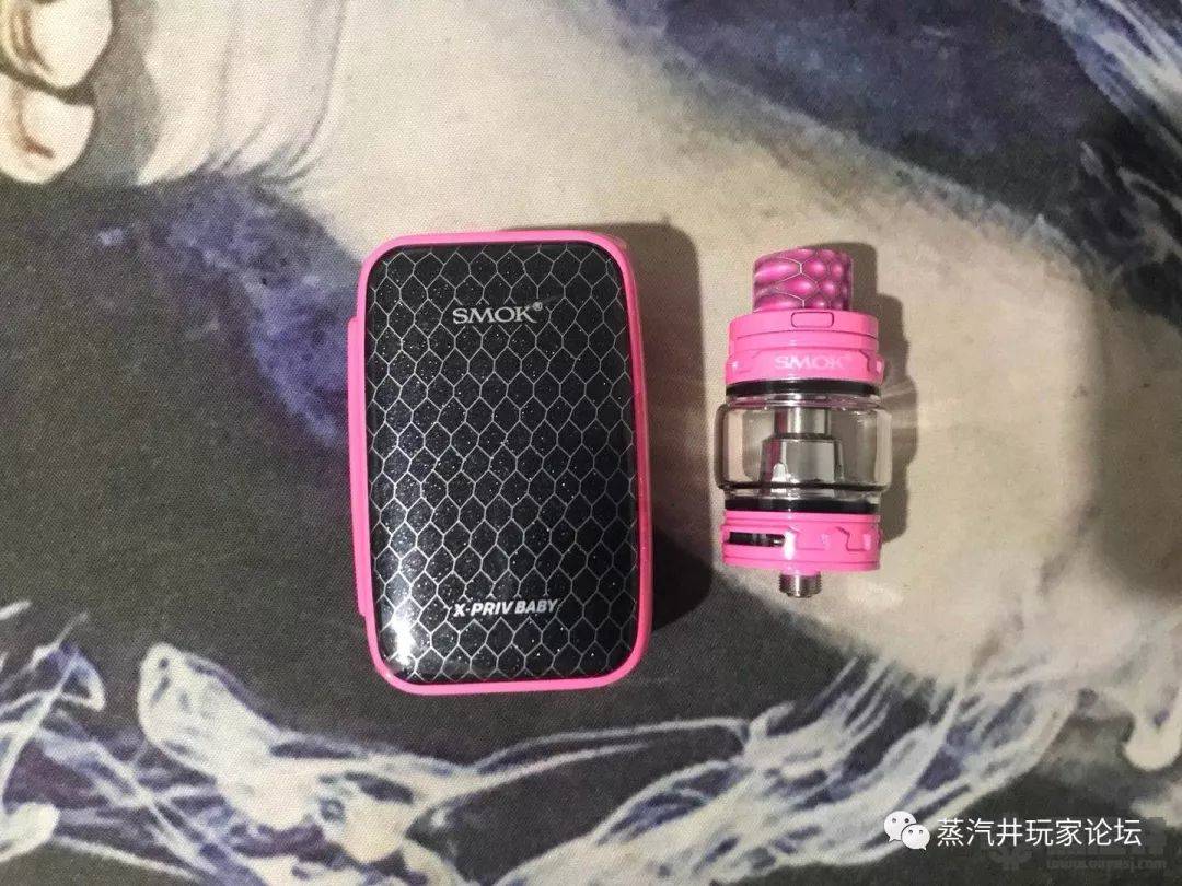 SMOK「X-PRIV BABY KIT」电子烟套装-让人遐想的粉红