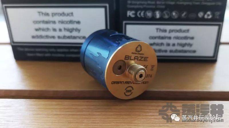 北极豚火焰RDA电子烟滴油雾化-Arctic Dolphin Blaze RDA