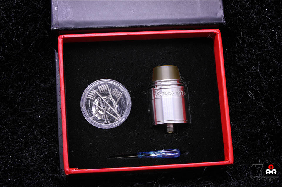 强迫症患者的福音-Pistons RDA 活塞电子烟滴油雾化器