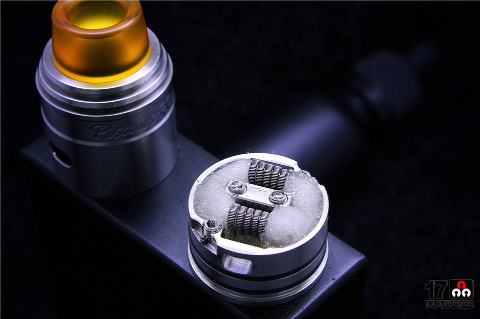 强迫症患者的福音-Pistons RDA 活塞电子烟滴油雾化器