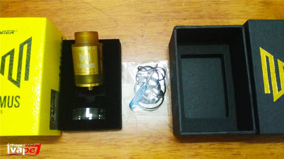 英武的角斗士滴储两用电子烟雾化器-Oumier Maximus（MAX’）RDTA