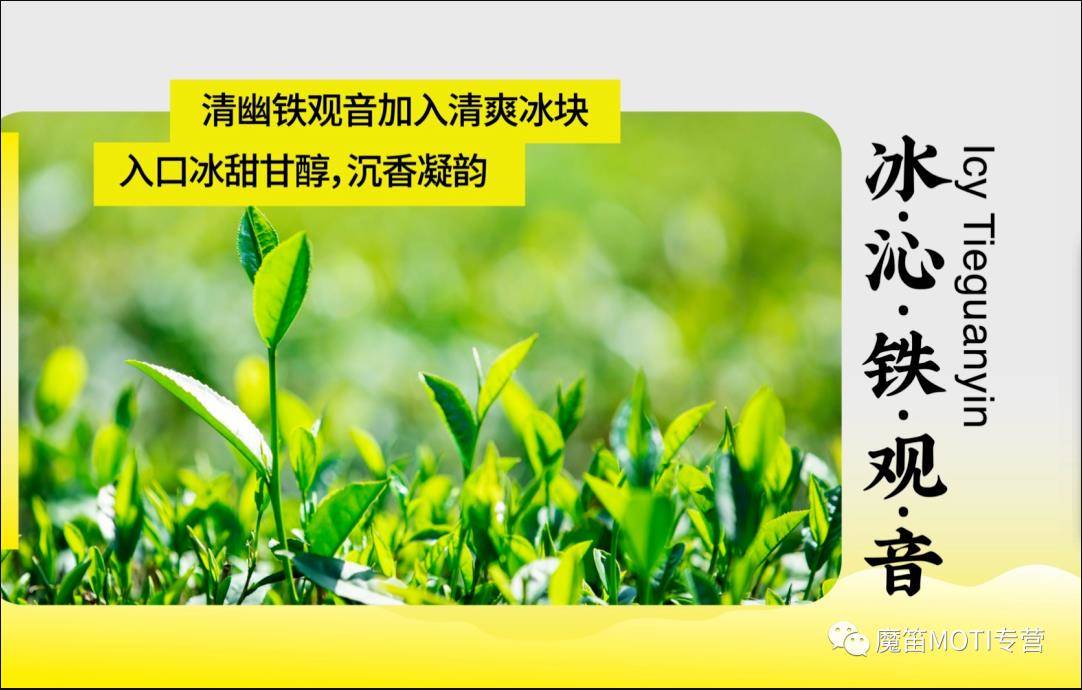 茶控注意啦！魔笛MOTI新口味来袭。秋季品茶的季节