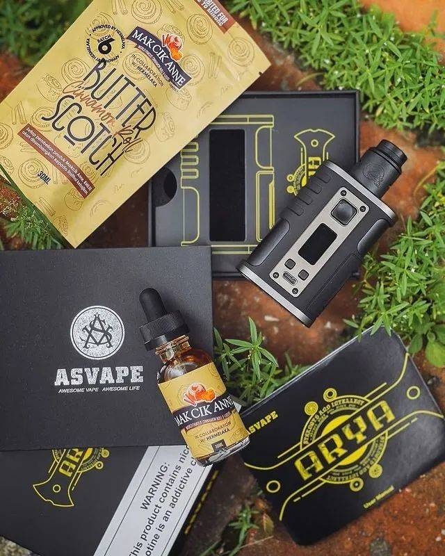 ASVAPE Arya电子烟双电主机盒子& Arya Tank储油雾化器